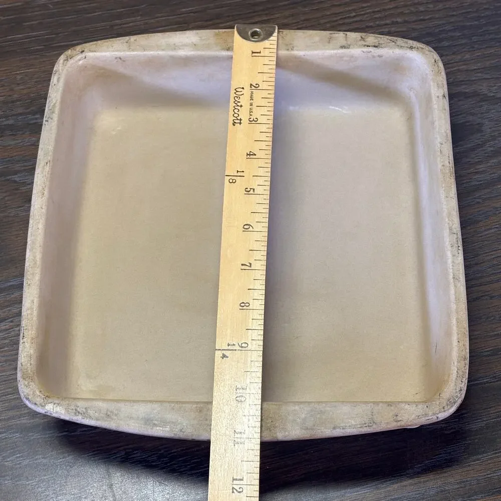 Vintage Pampered Chef Stoneware Baker Dish 11